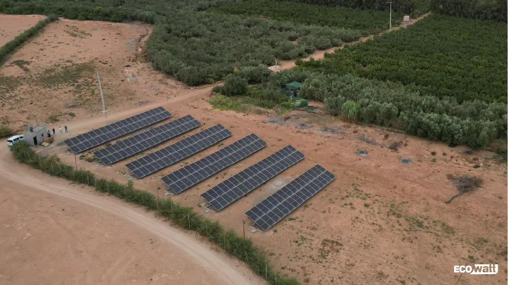 Installation solaire de 154,7 kWc pour une exploitation agricole à Marrakech